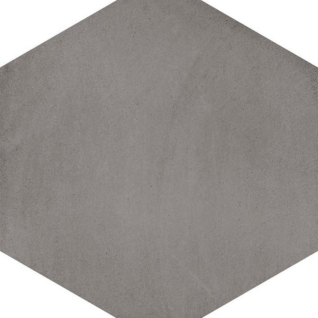 Emser Bauhaus 9" x 11" Pressed Matte Hexagon Porcelain Tile