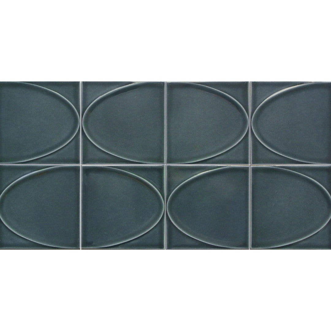 Emser Mizu 8" x 16" Pressed Glossy Ceramic Mosaic