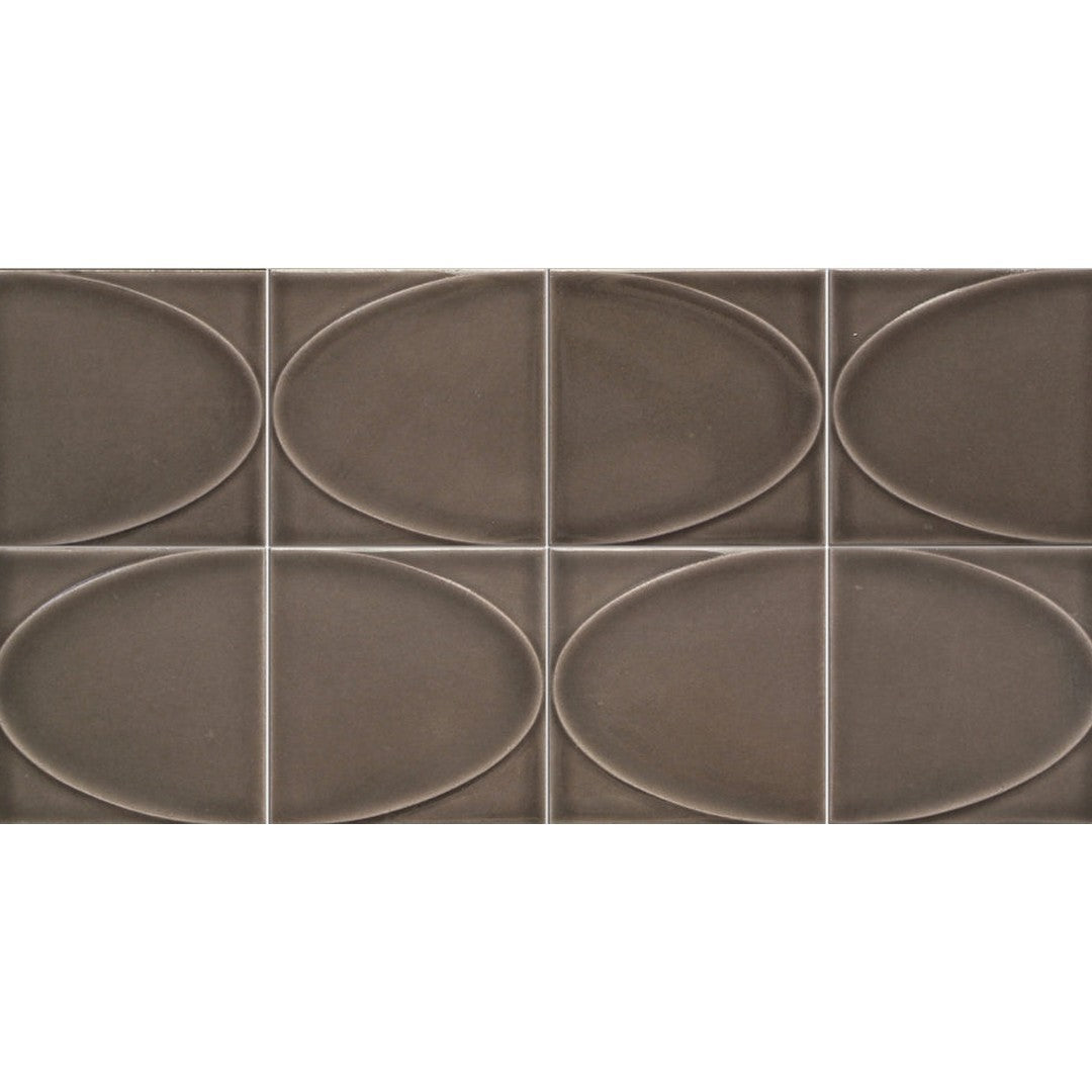 Emser Mizu 8" x 16" Pressed Glossy Ceramic Mosaic