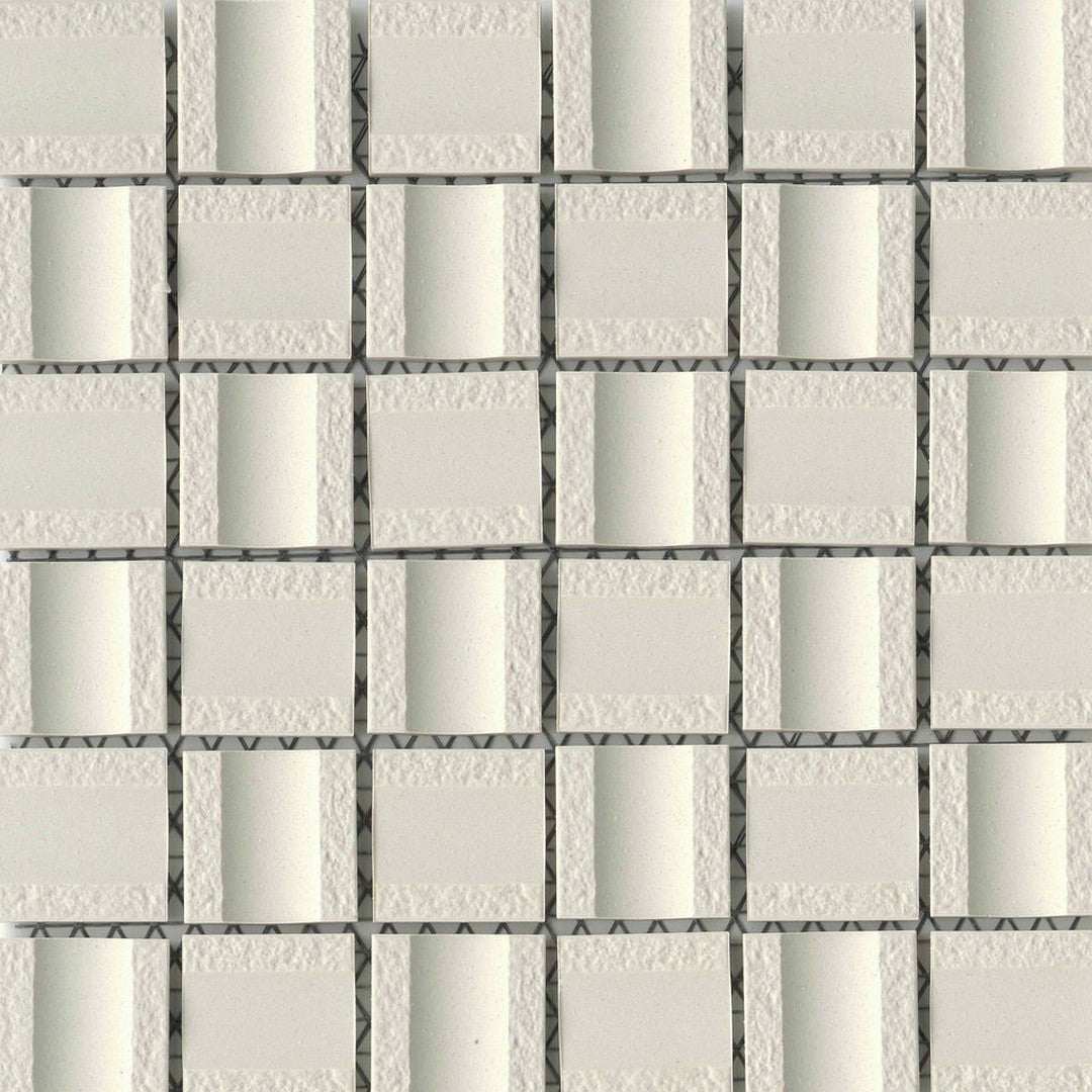 Emser Modan 12" x 12" Pressed Matte Porcelain Mosaic