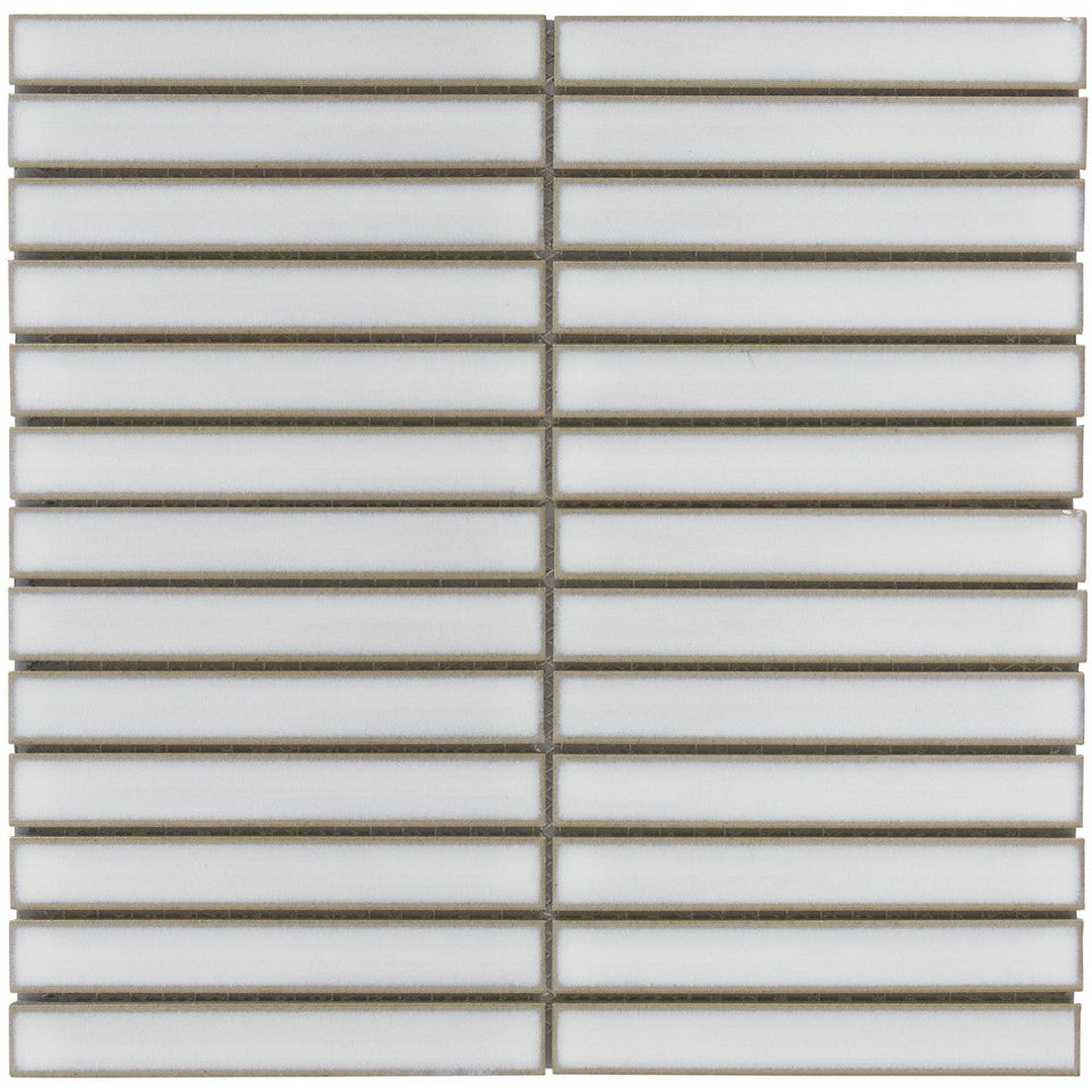 Emser Souvenir 12" x 12" Pressed Glossy Stacked Porcelain Mosaic