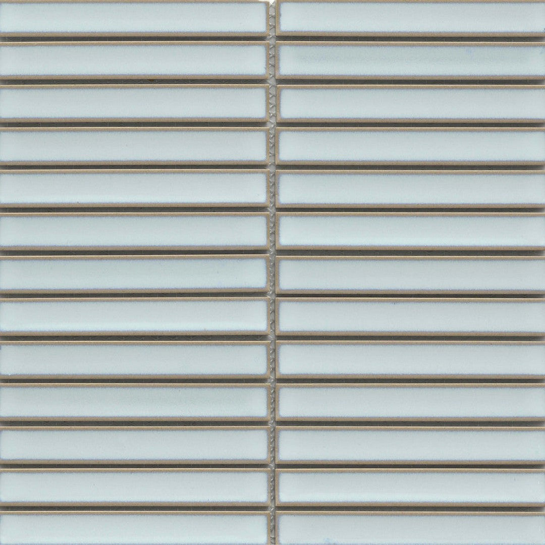 Emser Souvenir 12" x 12" Pressed Glossy Stacked Porcelain Mosaic