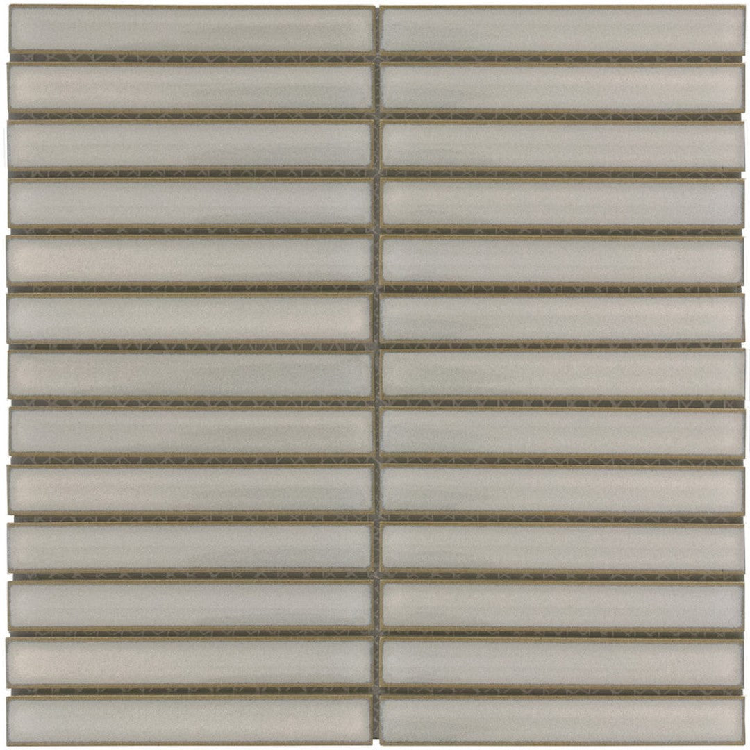 Emser Souvenir 12" x 12" Pressed Glossy Stacked Porcelain Mosaic
