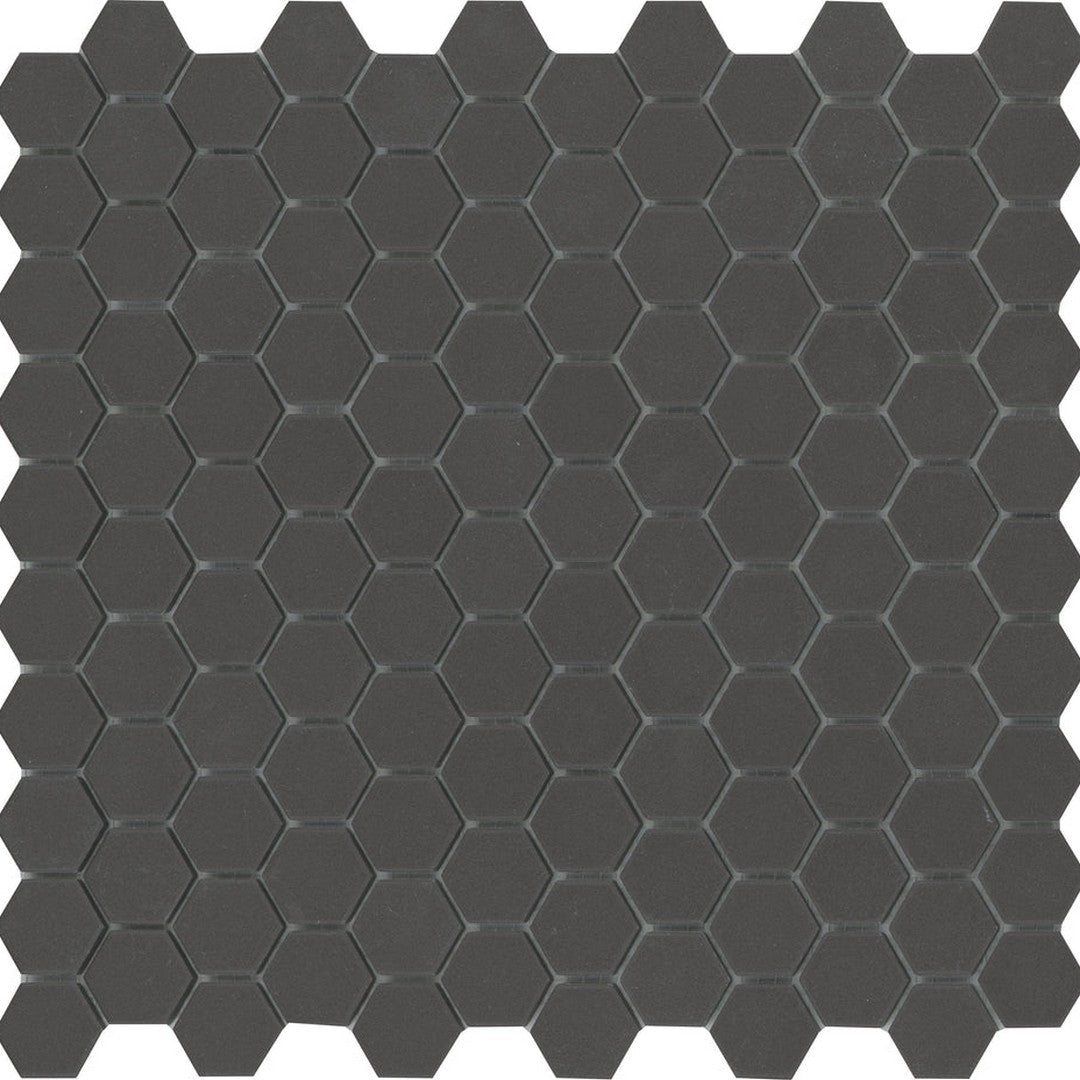 Emser Source 11" x 11" Matte 1" Hexagon Porcelain Mosaic