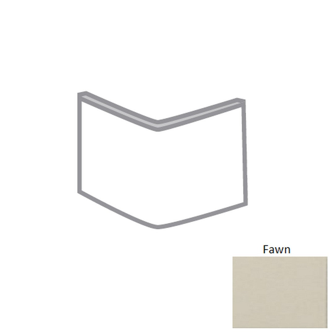 Emser Source 2" x 2" Matte Porcelain Cove Corner