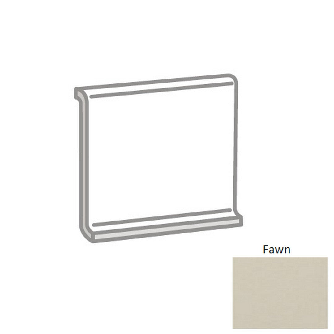 Emser Source 2" x 2" Matte Porcelain Cove Base