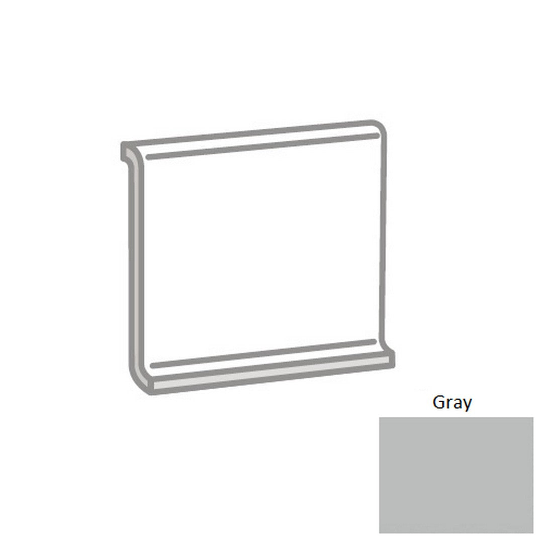 Emser Source 2" x 2" Matte Porcelain Cove Base