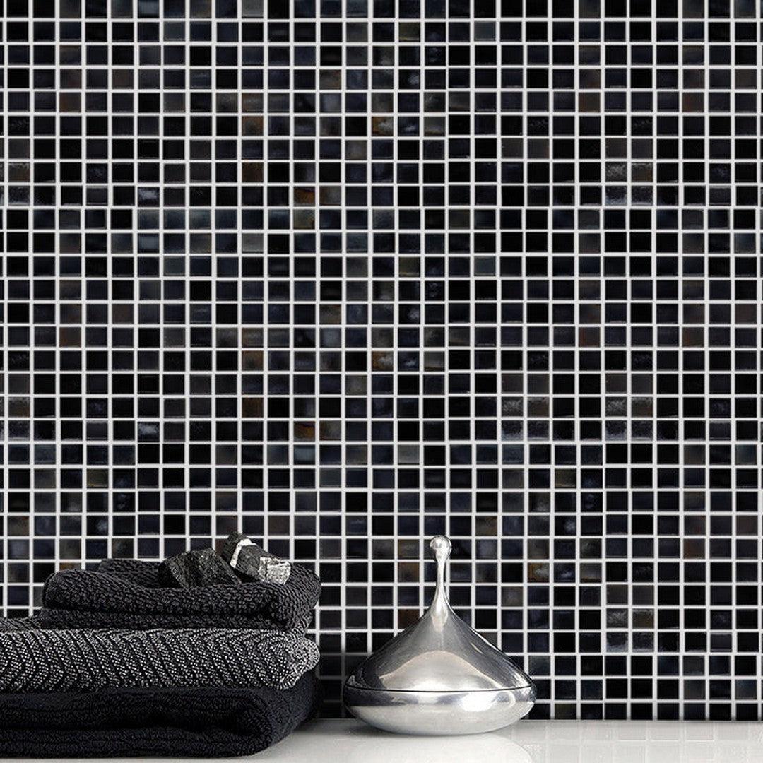 Emser-Galore-13-x-13-Gloss-Glass-Mosaic-Black