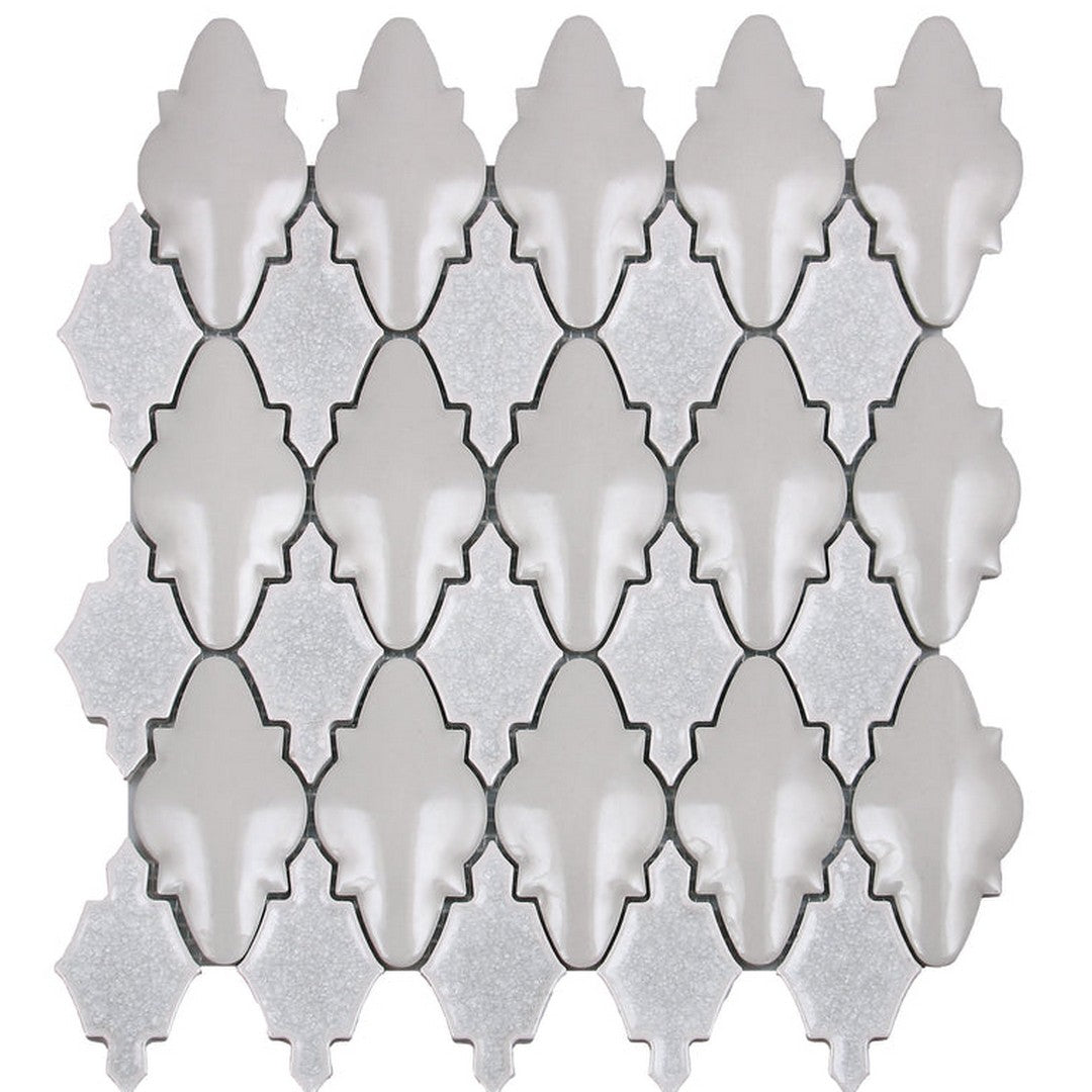 Emser Masquerade 12" x 13" Pressed Glossy Ceramic Mosaic