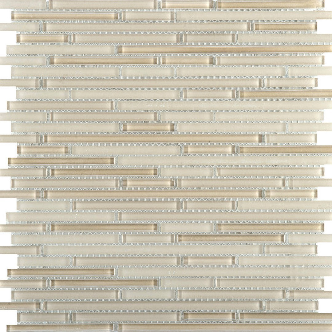 Emser Infinity 12" x 12" Glossy Linear Glass Mosaic