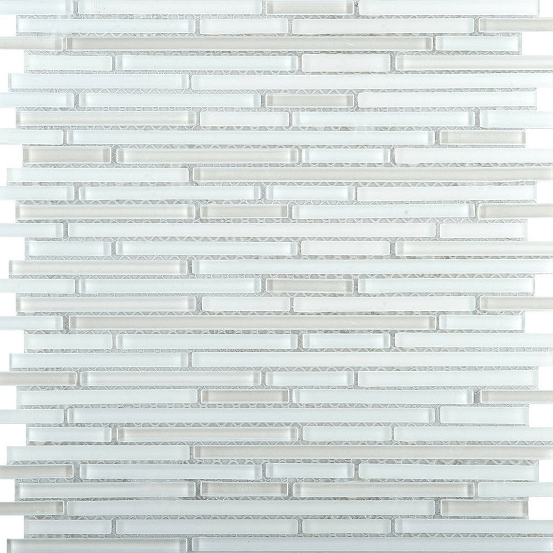 Emser Infinity 12" x 12" Glossy Linear Glass Mosaic