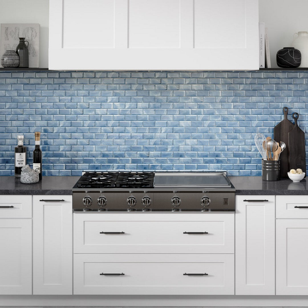 Emser-Splash-12-x-12-Pressed-Satin-Offset-Beveled-Glass-Mosaic-Blue