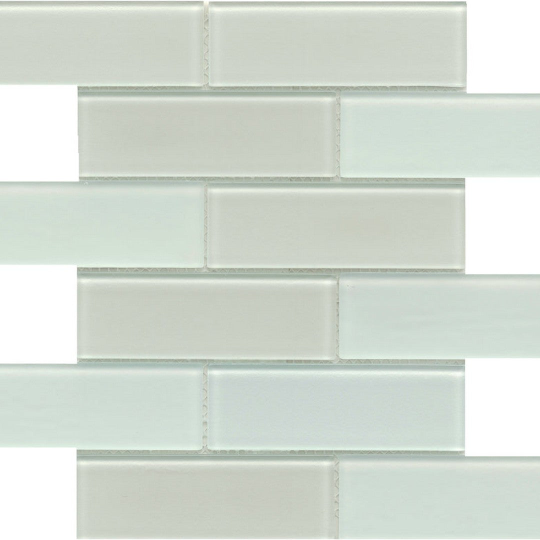 Emser H2O 12" x 12" Pressed Glossy Glass Mosaic