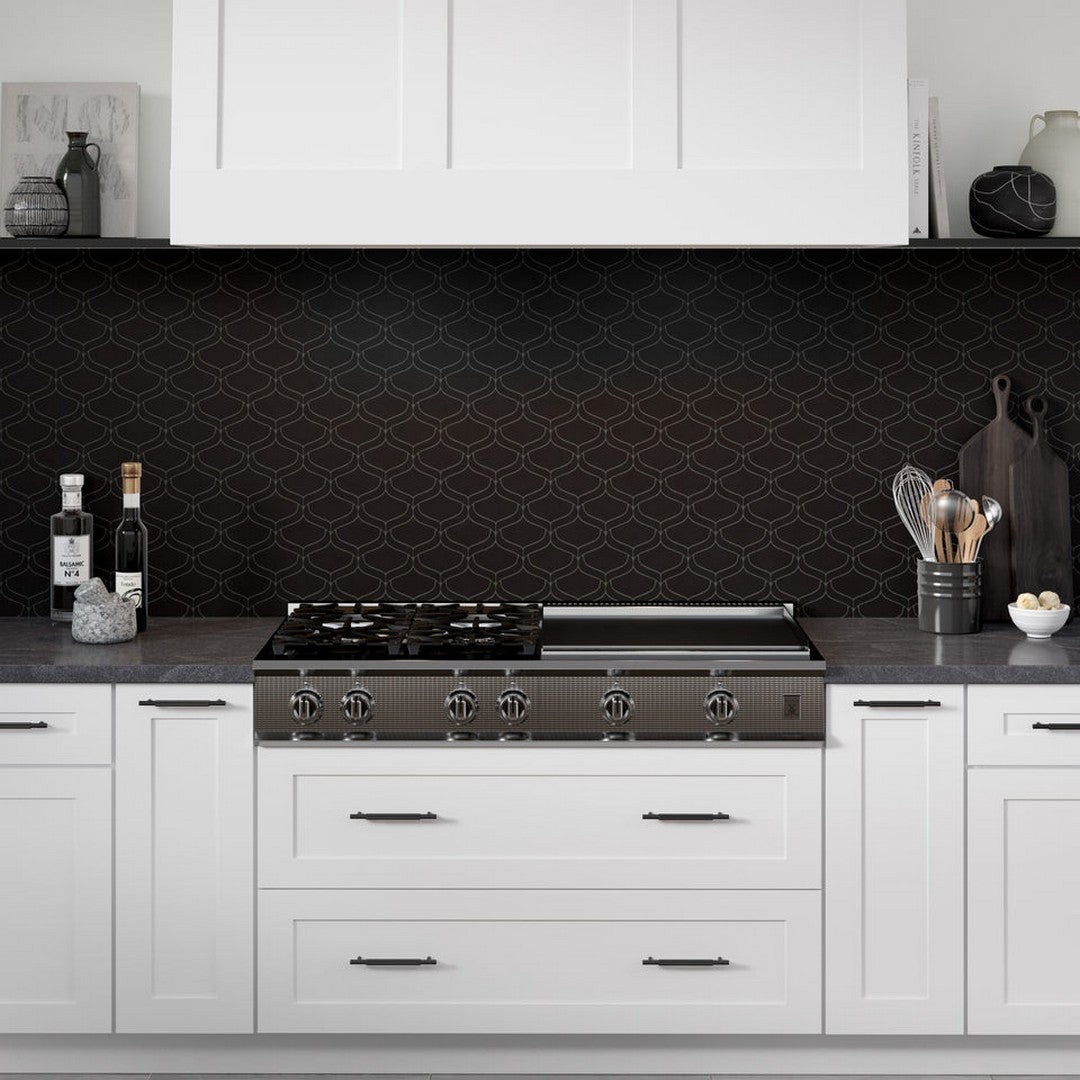 Emser-Mythos-11-x-12-Pressed-Matte-Arabesque-Ceramic-Mosaic-Black