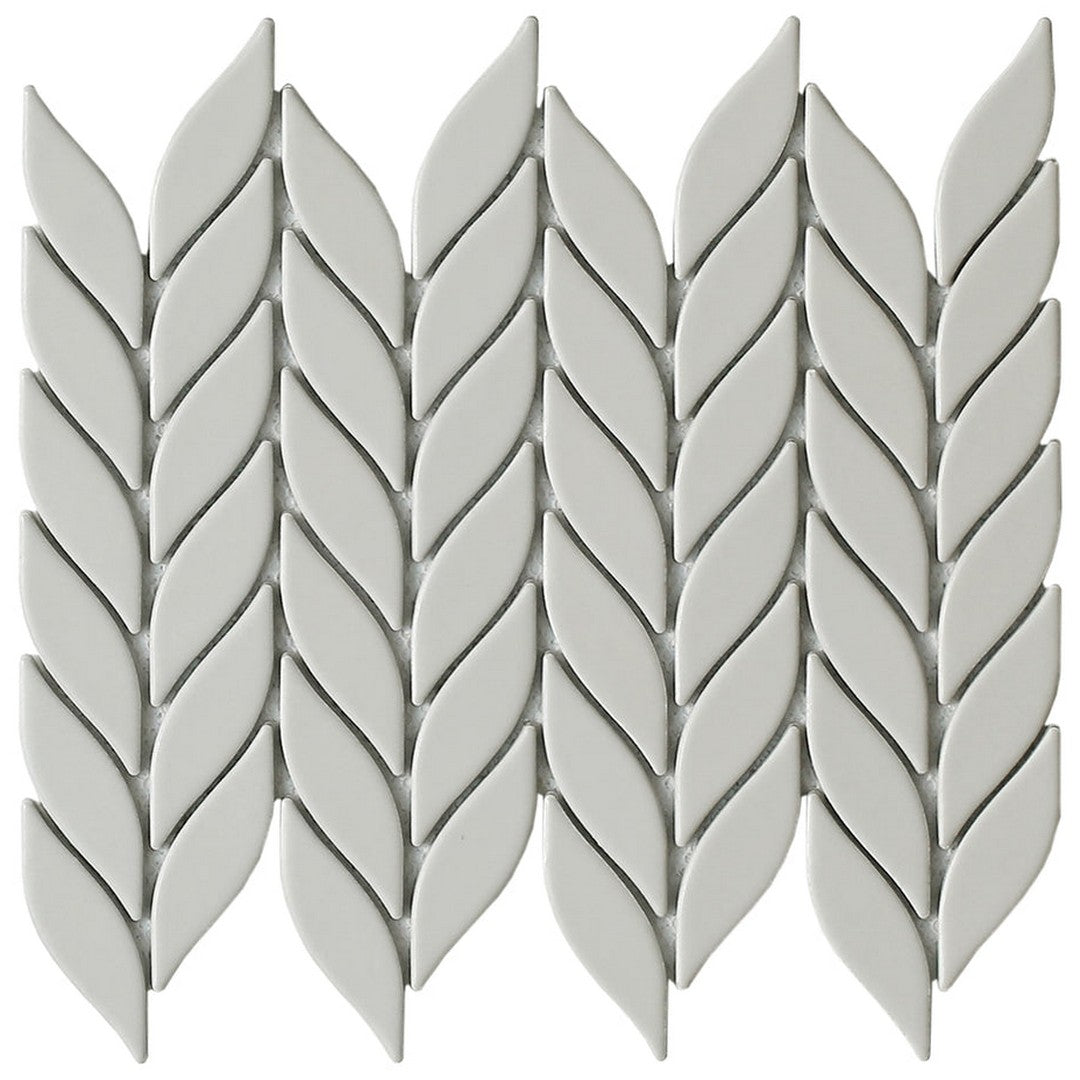 Emser Mythos 11" x 13" Pressed Matte Petal Ceramic Mosaic
