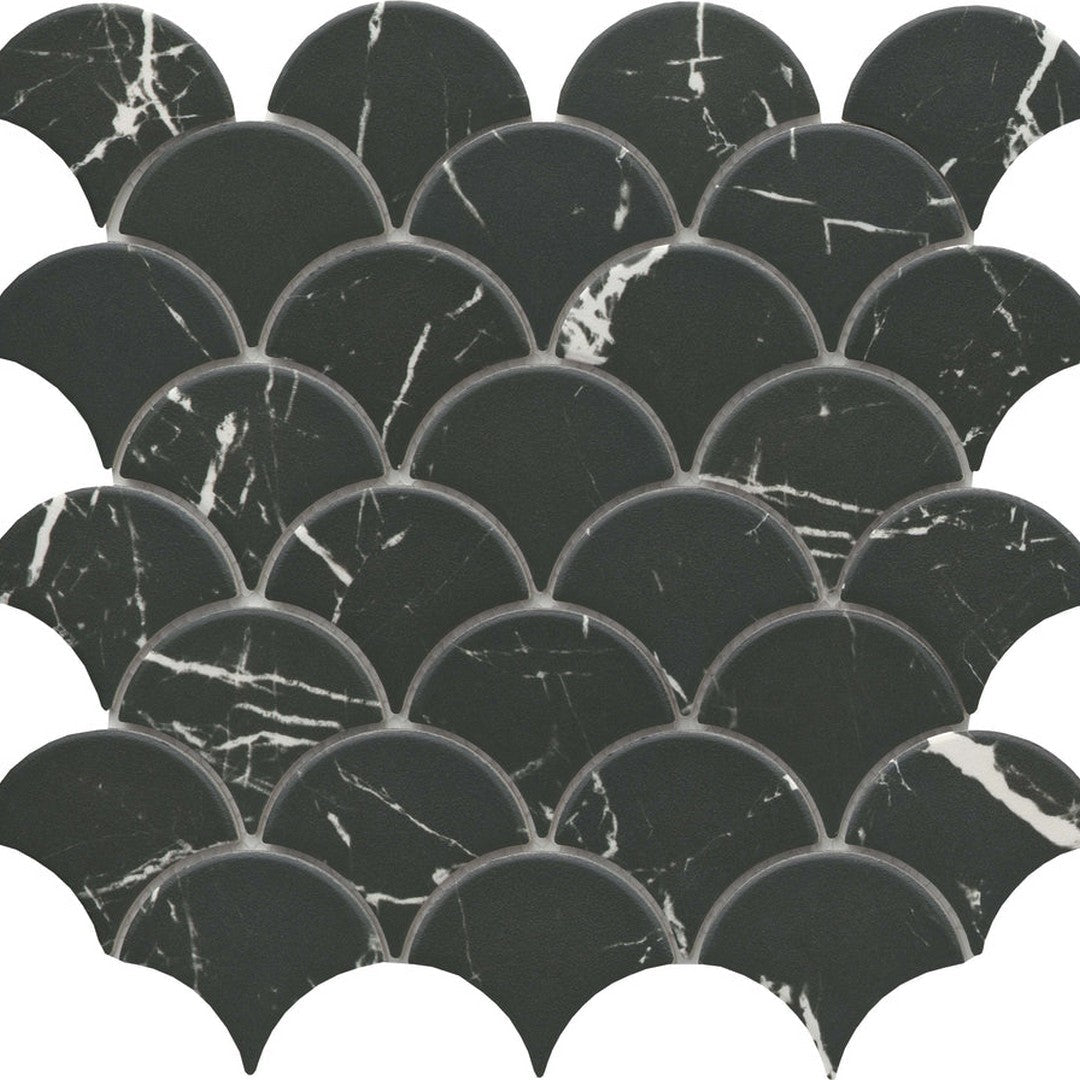 Emser Elegan 11" x 12" Pressed Matte Shell Porcelain Mosaic