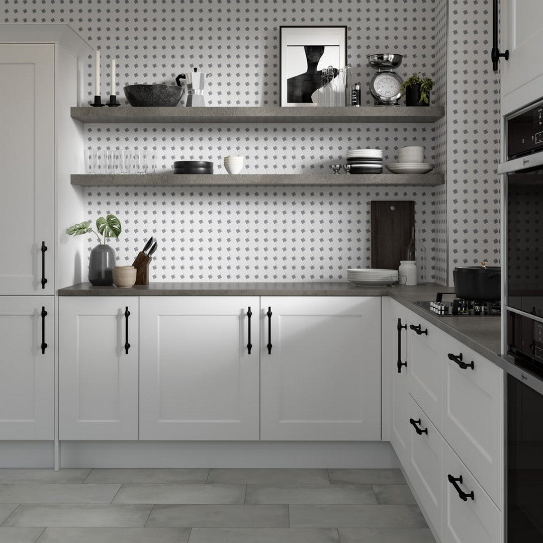 Emser-Spin-11-x-11-Pressed-Matte-Porcelain-Mosaic-White-|-Gray