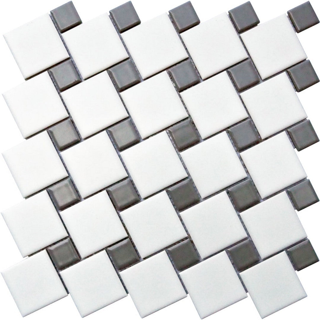 Emser Spin 11" x 11" Pressed Matte Porcelain Mosaic