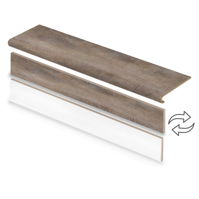 Emser Emcore 12" x 47" Glossy Vinyl Stairtread