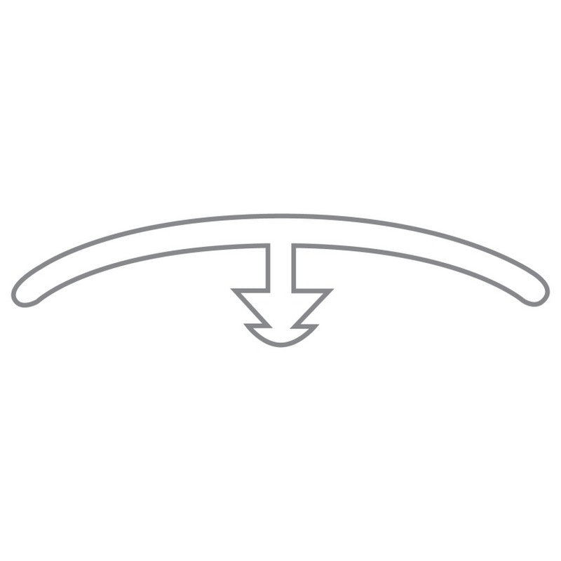 Emser Emcore 1" x 94" Matte Vinyl T-Moulding