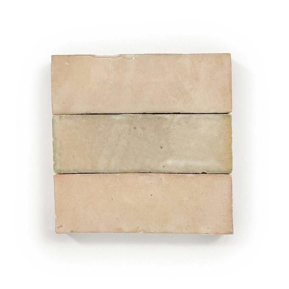 Lungarno Zellige Classique 2" x 6" Glossy Terracotta Wall Tile