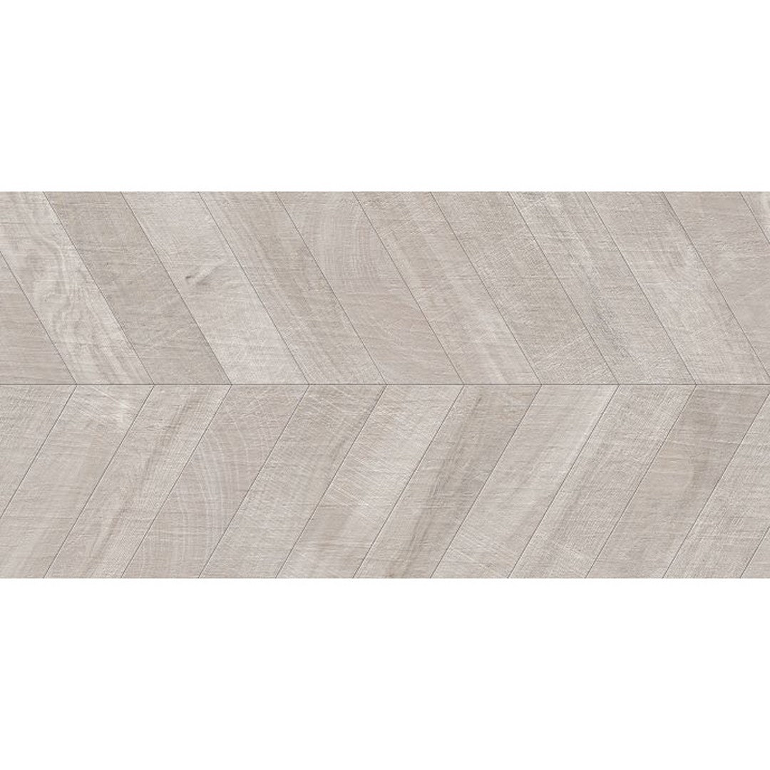 MiR Zen 24" x 48" Rectified Matte Porcelain Chevron Tile