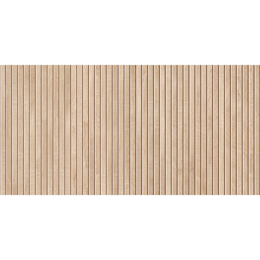 MiR Zen 24" x 48" Rectified Matte Porcelain Deco Tile