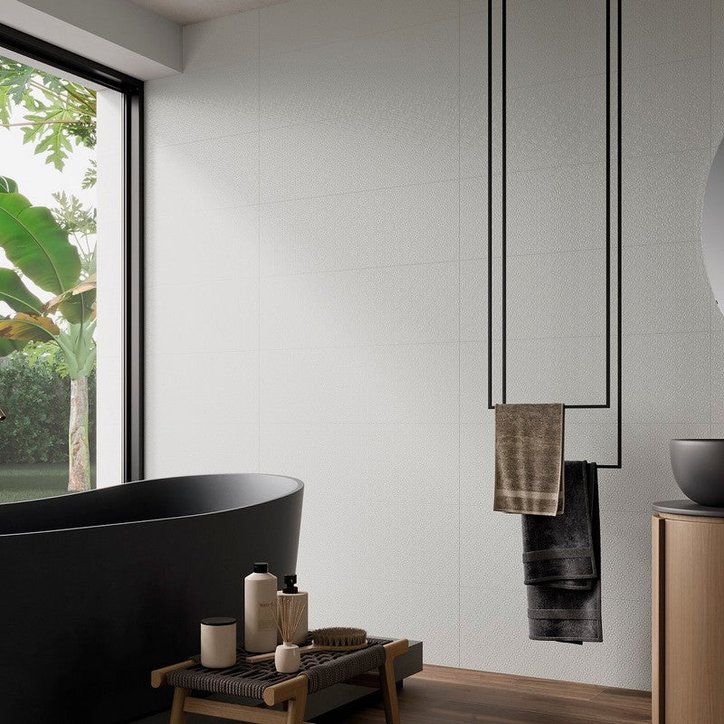 Rickert-Fanal-12-x-36-Satin-Ceramic-Tile-Daisy-White