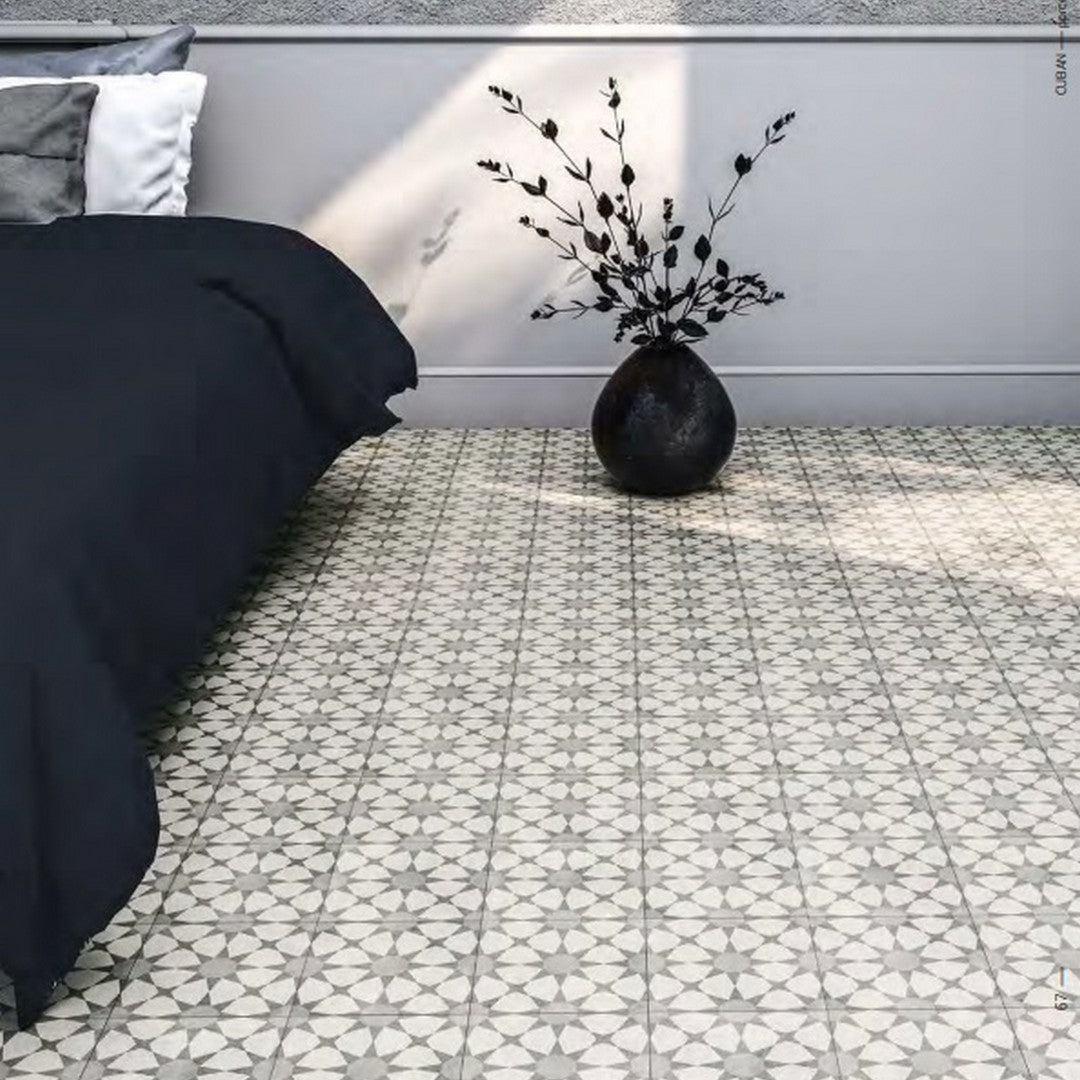 Rickert-Peronda-9-x-9-Matte-Porcelain-Tile-Cuban-Silver-Star