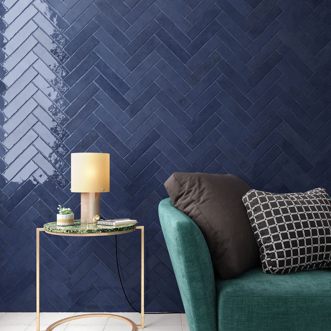 Rickert-Equipe-Tribeca-2.5-x-10-Glossy-Porcelain-Tile-Blue-Note