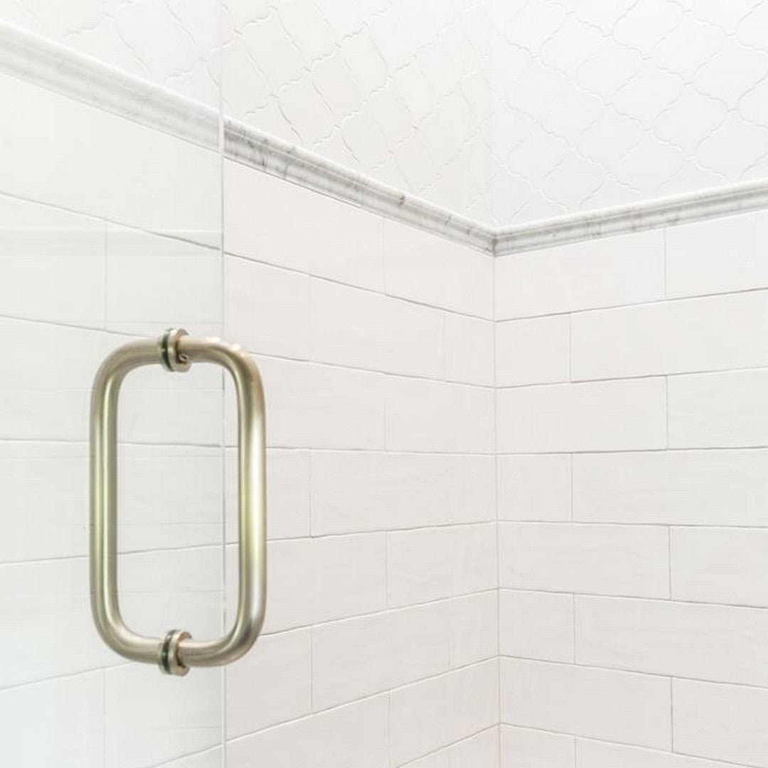 Rickert Marble 2" x 12" Carrara Polished Chair Rail Carrara