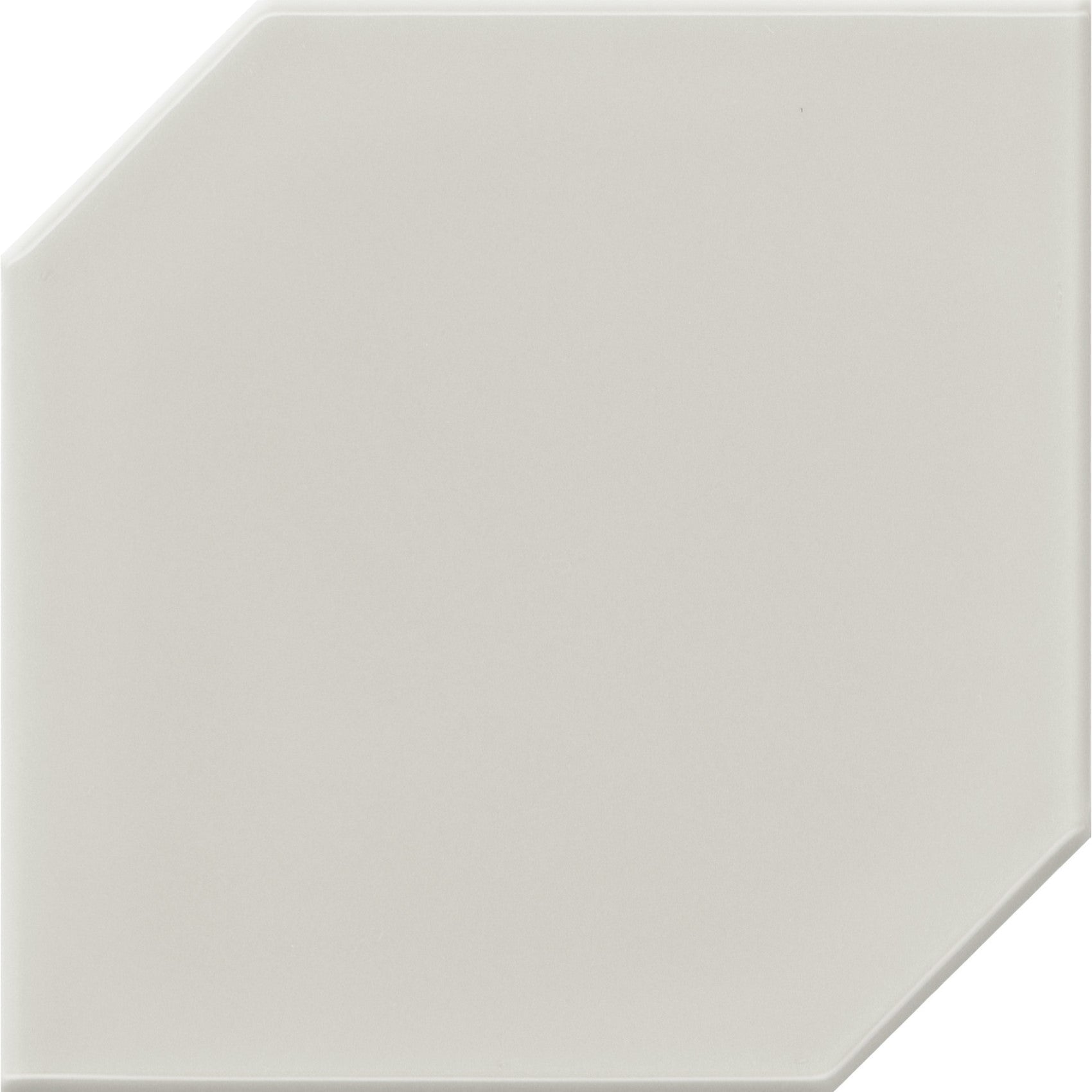 Daltile-Retrospace-Remix-6-x-6-Glossy-Ceramic-Hexagon-Undulated-Wall-Tile-Mercury-Grey