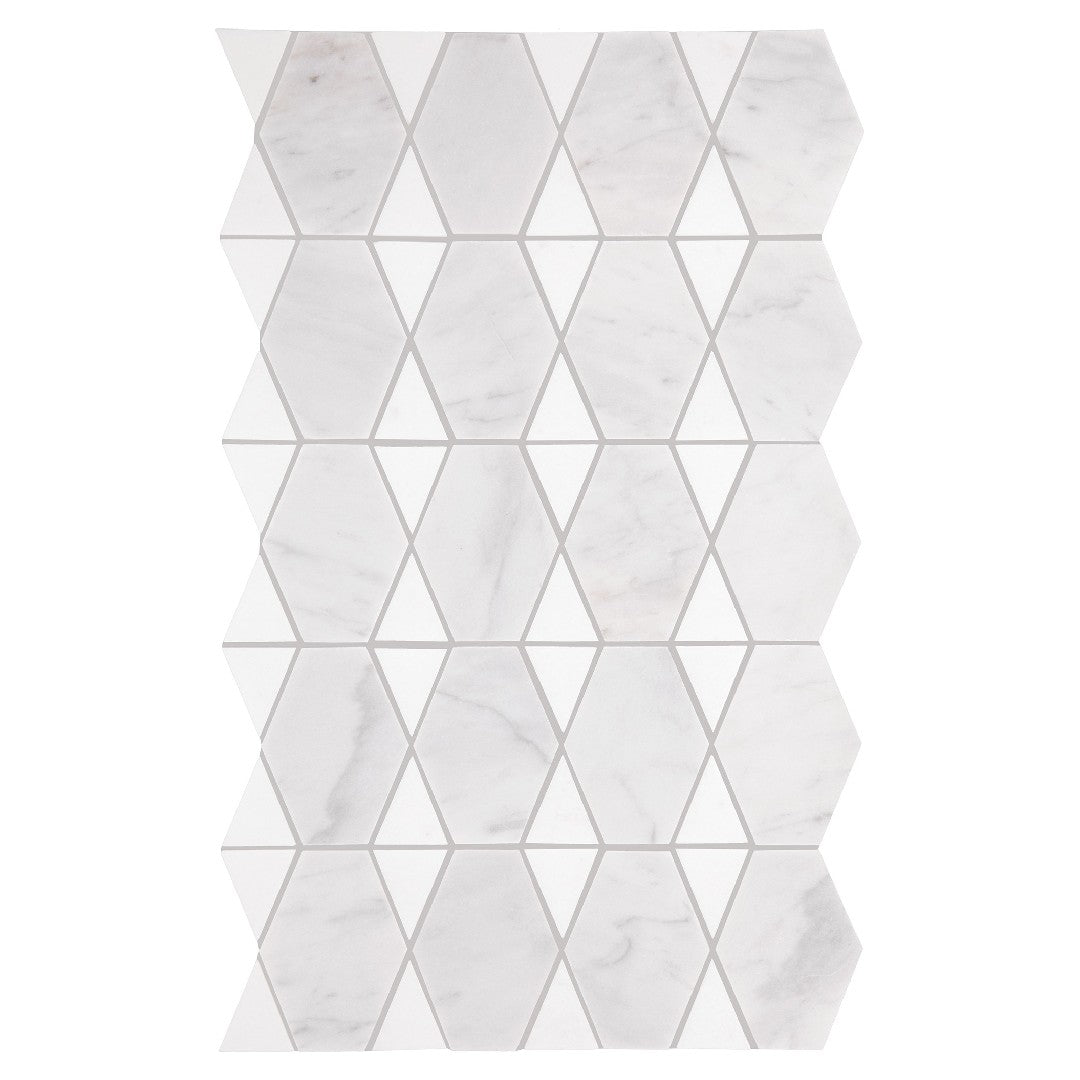 Daltile Perfit Mosaix 13.25" x 18" Polished Natural Stone Reverse Mosaic