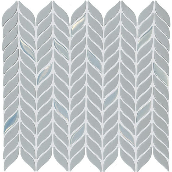 Daltile-Starcastle-12-x-13-Matte-Glass-2-Leaf-Mosaic-Supernova