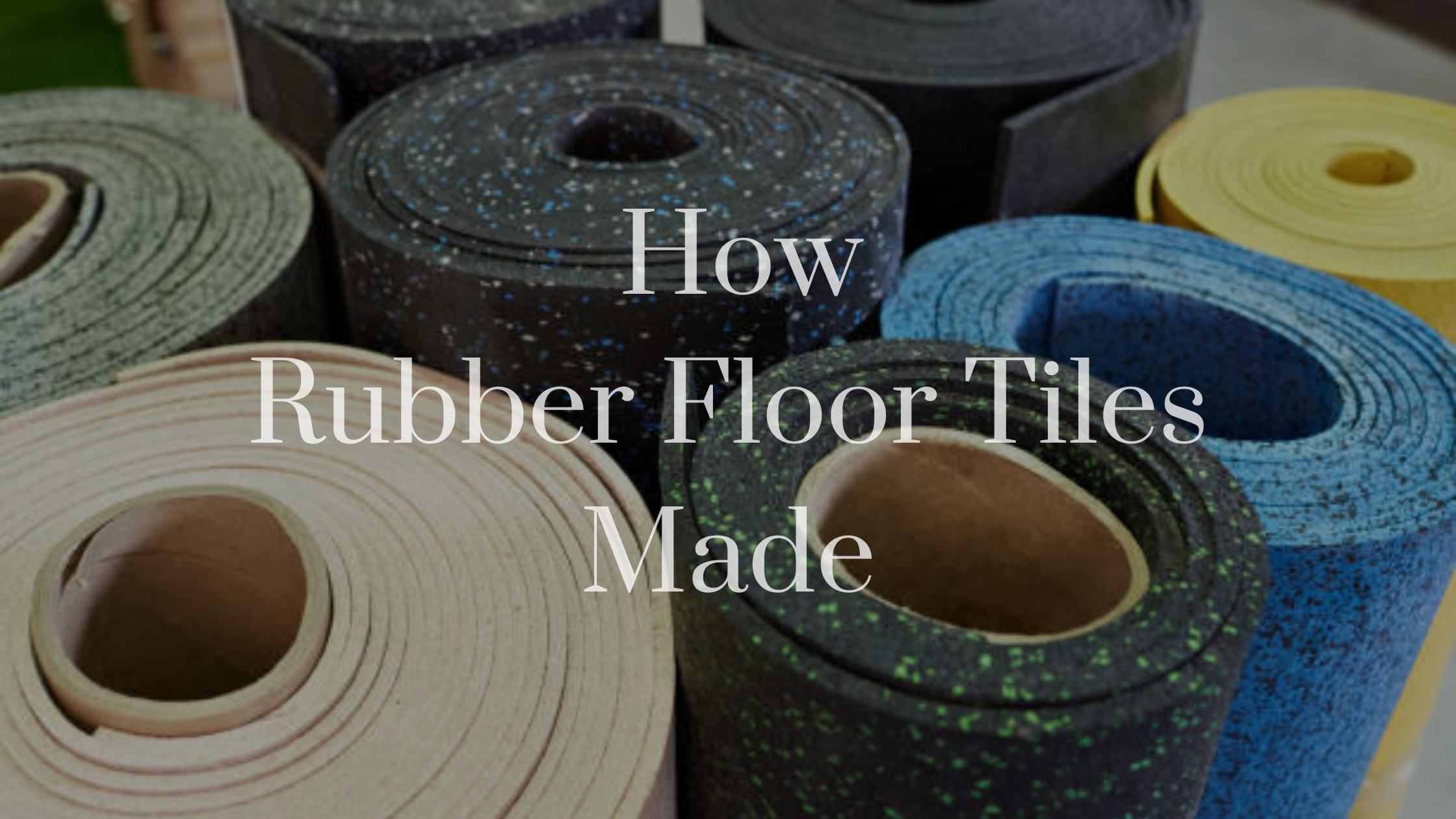 rubber flooring rolls used in gyms