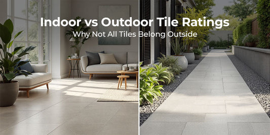 Indoor vs Outdoor Tile Ratings: Why Not All Tiles Belong Outside
