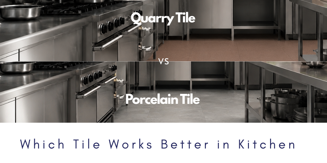 Quarry Tile | Porcelain Tile | Kitchen Floor: Quarry Tile vs Porcelain Tile Which works better in kitchen