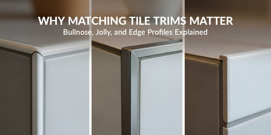 Why Matching Tile Trims Matter: Bullnose, Jolly, and Edge Profiles Explained
