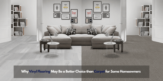Why Vinyl FLooring is better than Carpet Tiles in Modern Home