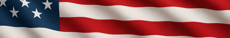 Waving USA Flag, USA Flag Landscape Photo, USA Flag Cropped | American Flag Animated