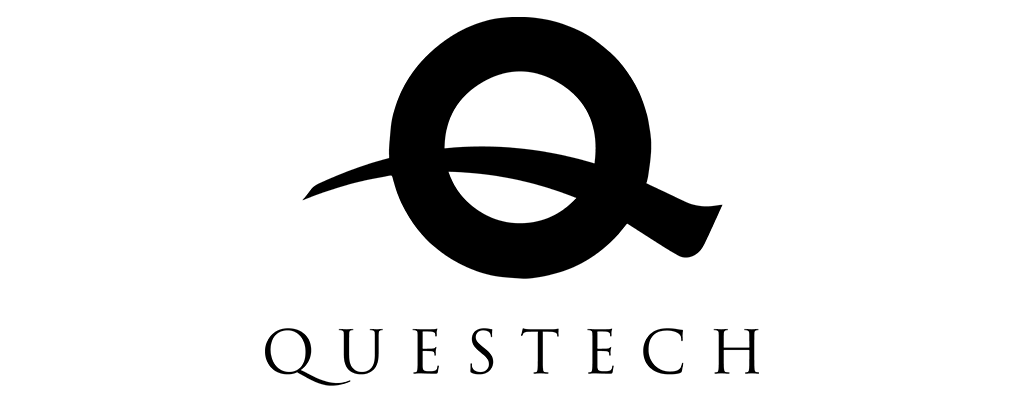 Questech Metal Tile Logo | Questech Cast Metal