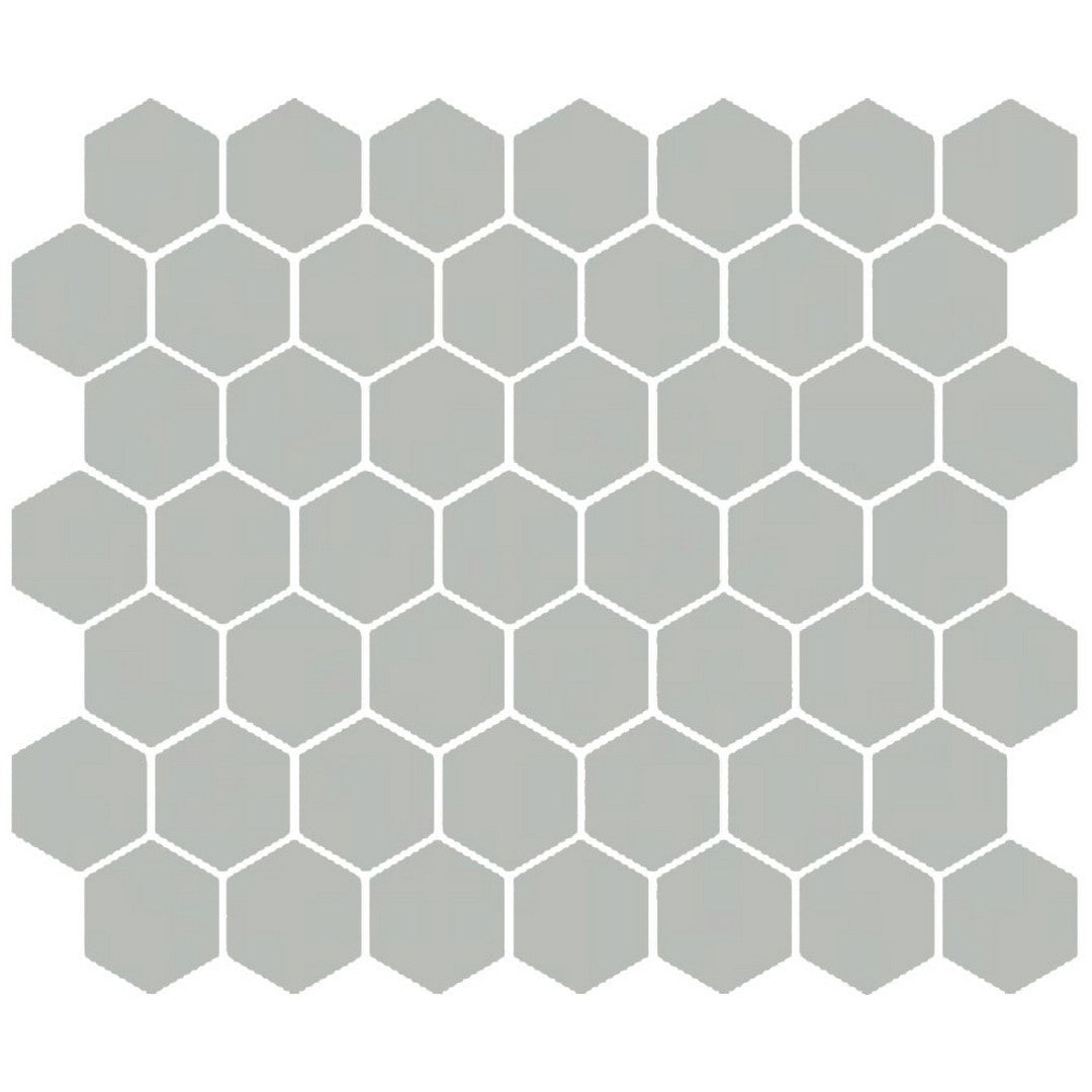 American Olean Color Story 10" x 12" Matte Ceramic 1.5" Hexagon Mosaic