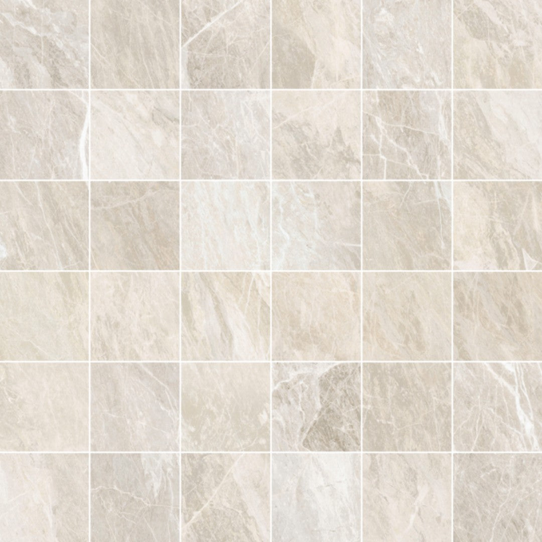 Happy Floors Bernini 12" x 12" Polished Porcelain 2" Mosaic