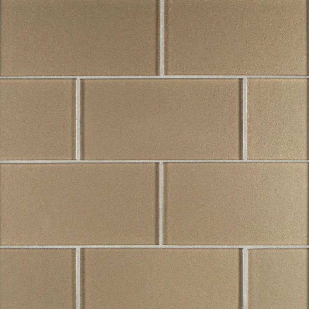 Jeffrey Court Suite Glass 3" x 6" Satin Glass Tile