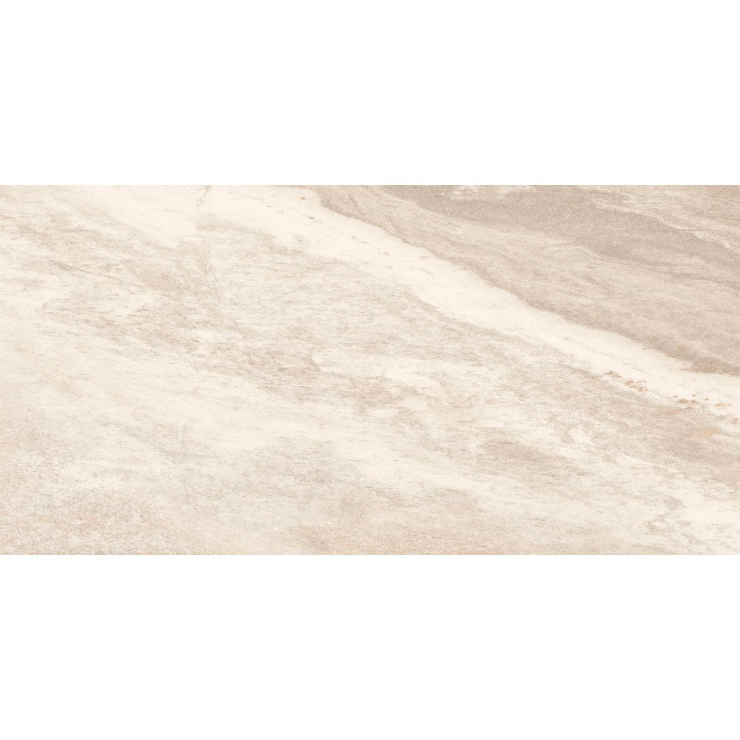 Happy Floors Waves 24" x 48" Rectified Natural Porcelain Tile