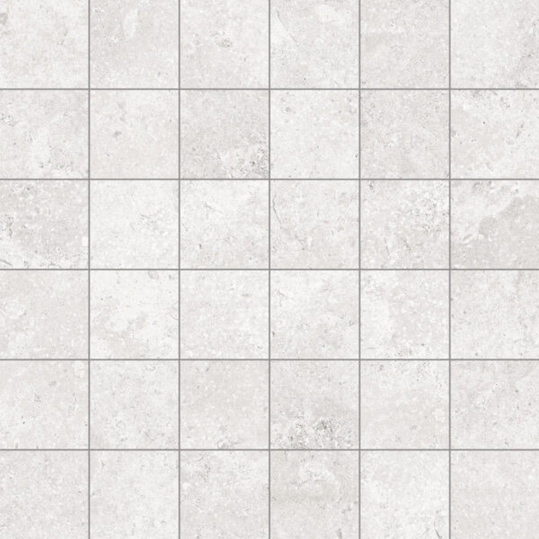 Happy Floors Timeless 12" x 12" Rectified Natural Porcelain 2" Mosaic