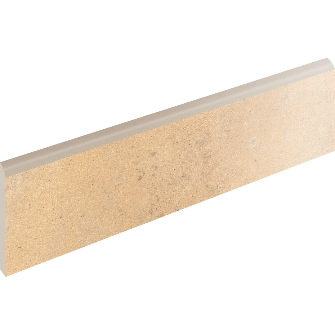 Happy Floors Tierra 3" x 12" Natural Porcelain Bullnose