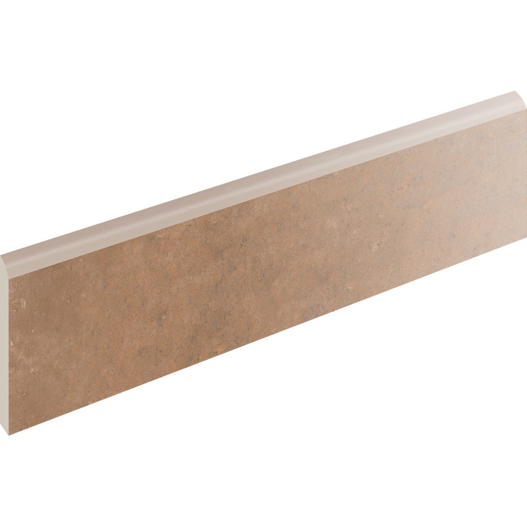 Happy Floors Tierra 3" x 12" Natural Porcelain Bullnose