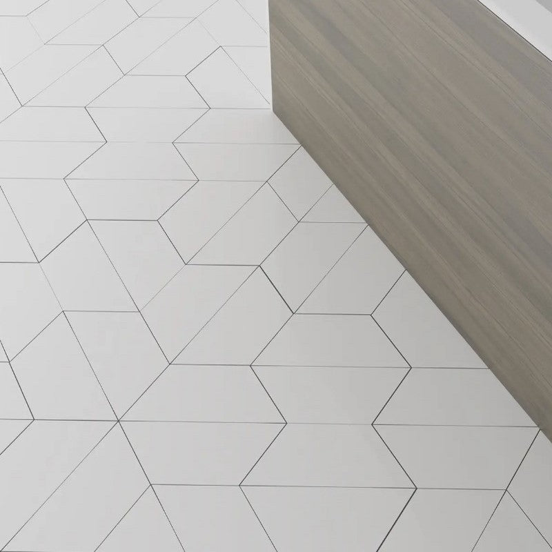 WOW-Floor-4-x-9-Matte-Porcelain-Trapezium-Tile-Ice-White