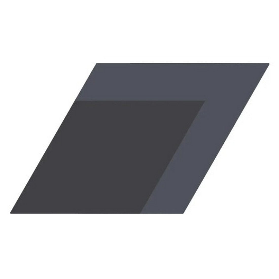 WOW Flow Diamond Décor 5.5" x 9.5" Matte Porcelain Tile